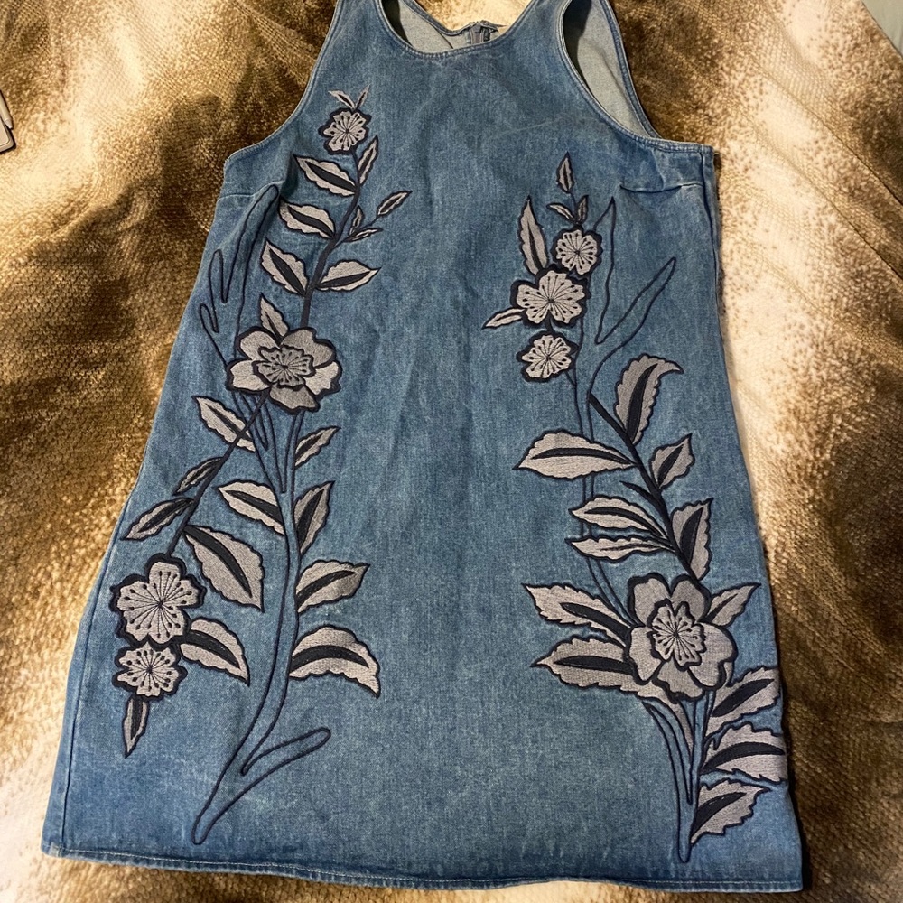 LOFT denim dress